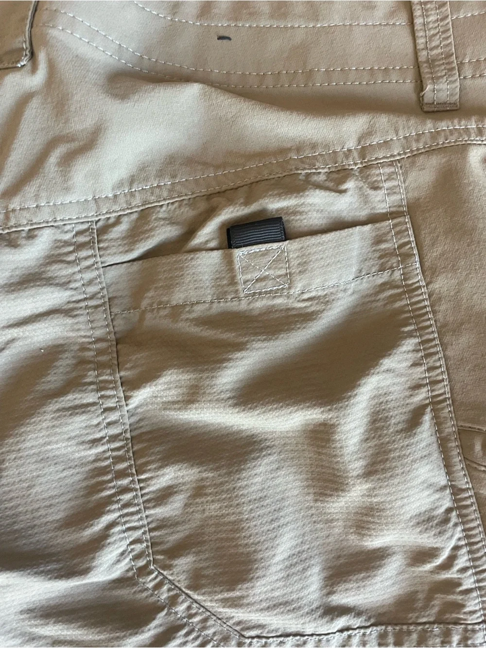 Kuhl Men's Olive Hybrid Mutiny River Shorts